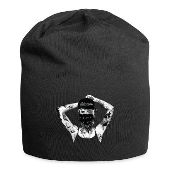Tattoo perfekt für Gsiberger Frauen als Geschenk - Jersey-Beanie - Schwarz - Vorne