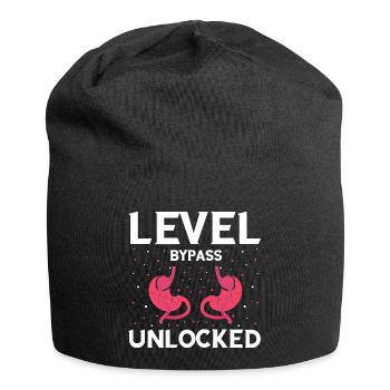 Gastric Bypass and Gastric Bypass Operation Design - Jersey Beanie - black - Front