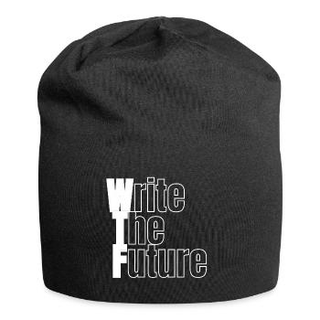 WTF - Write The Future - Jersey Beanie - black - Front