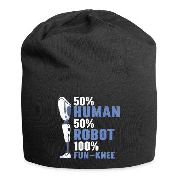 Conception de membres artificiels pour prothèse de jambe - Bonnet en jersey - noir - Devant