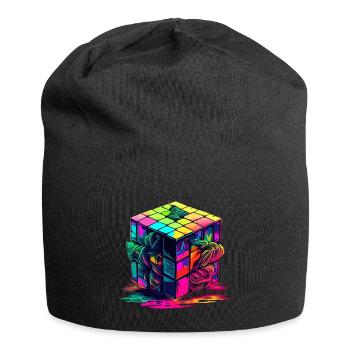 Cube - Bonnet en jersey - noir - Devant