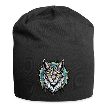 Lynx - Jersey Beanie - black - Front