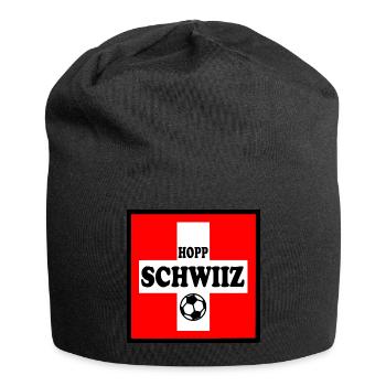Switzerland - Jersey Beanie - black - Front