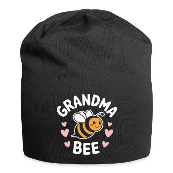 abeille abeille apicultrice abeille abeille - Bonnet en jersey - noir - Devant
