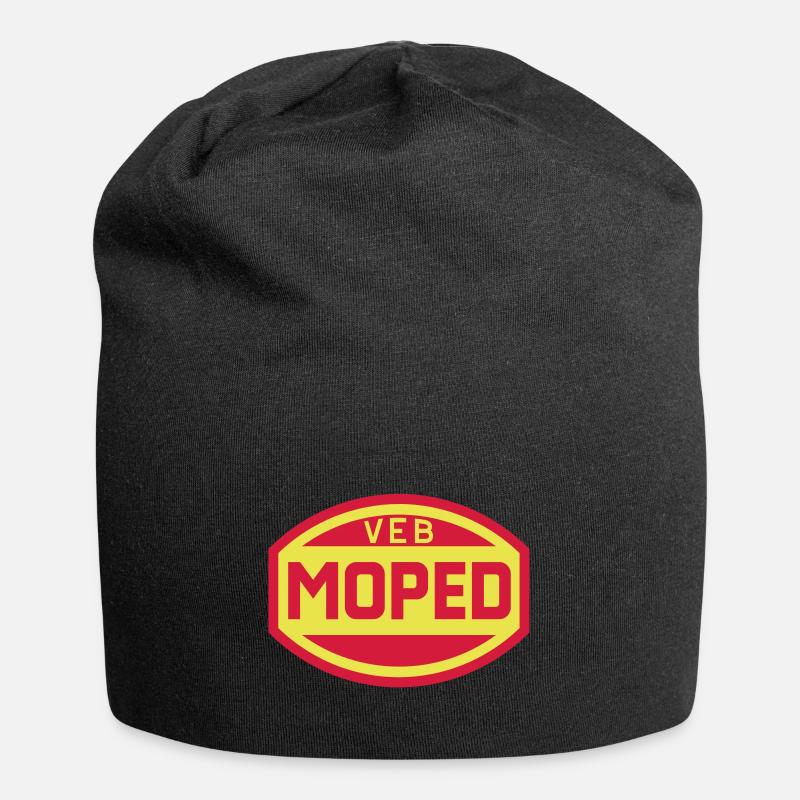 VEB Moped Logo (2c) - Jersey-Beanie - Schwarz