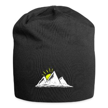 Mont Soleil - Bonnet en jersey - noir - Devant