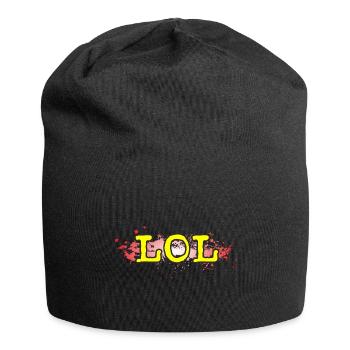 LOL - Jersey-Beanie - Schwarz - Vorne