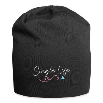 Solo Junggeselle - Jersey-Beanie - Schwarz - Vorne