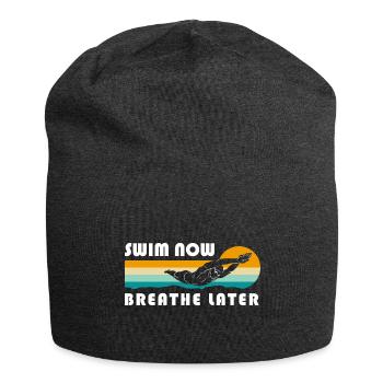 Swimming Pool Sun Friends - Jersey Beanie - charcoal grey - Front