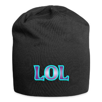 LOL - Jersey-Beanie - Schwarz - Vorne