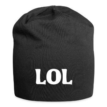 LOL - Jersey-Beanie - Schwarz - Vorne