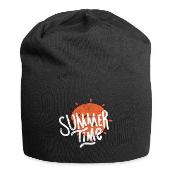 Summer Time Summer Travel - Bonnet en jersey - noir - Devant