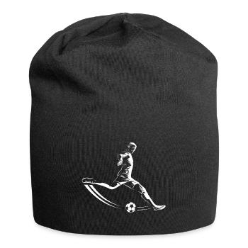 footballer - Jersey Beanie - black - Front