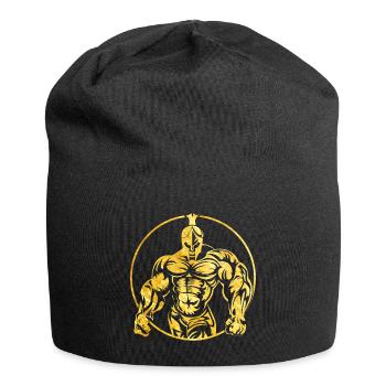 logo or spartiate - Bonnet en jersey - noir - Devant