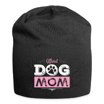 Chiens Maman Chien - Bonnet en jersey - noir - Devant