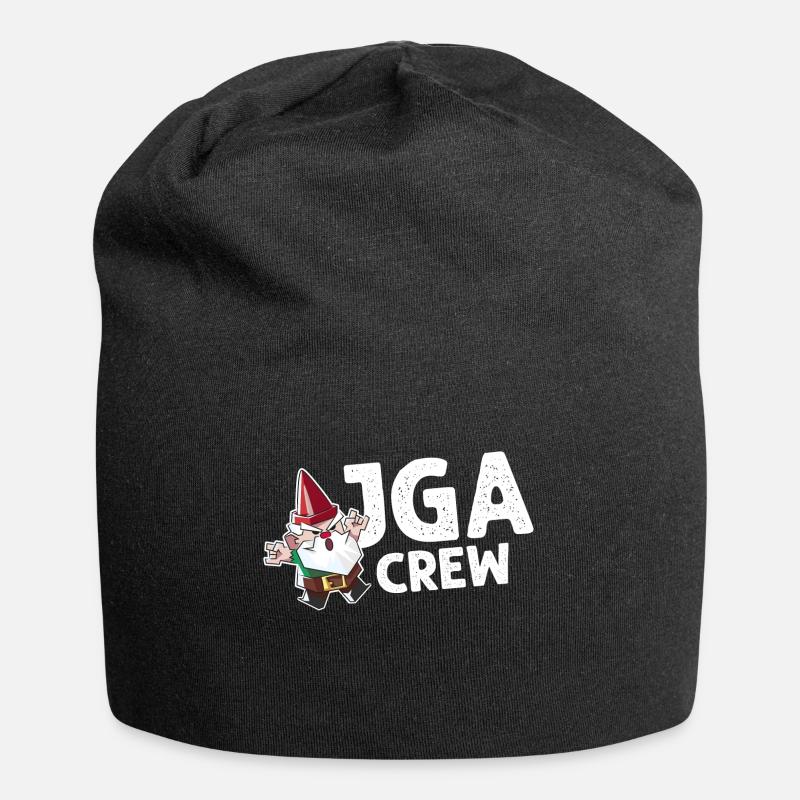jga crew gartenzwerg - Jersey-Beanie - Schwarz