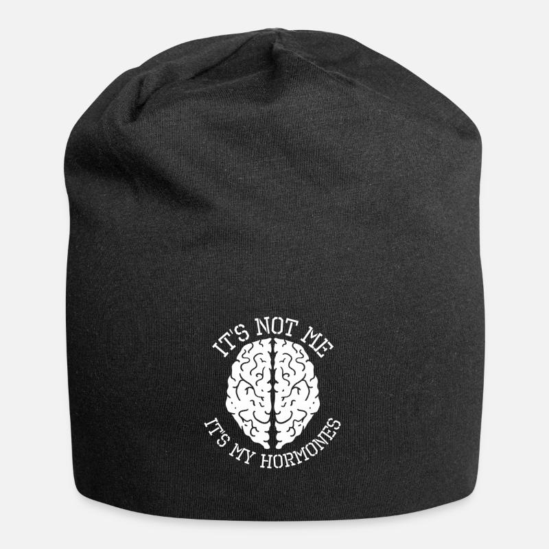Ce n'est pas moi, ce sont mes hormones - Bonnet en jersey - noir