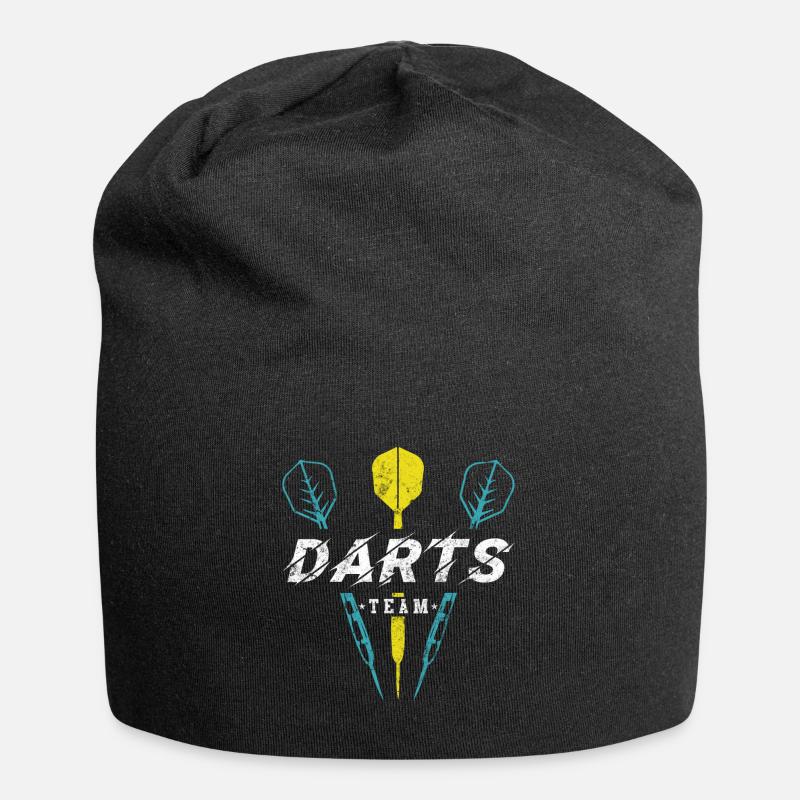 Darts Team Dart - Jersey-Beanie - Schwarz