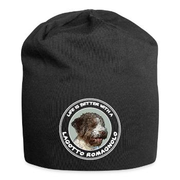 Better Life - Jersey-Beanie - Schwarz - Vorne