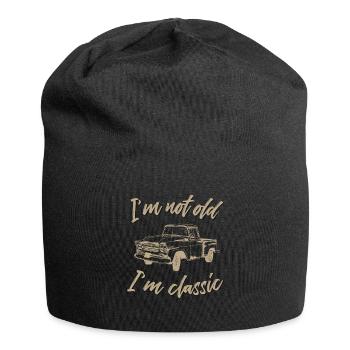 Ich bin nicht alt ich bin ein Klassiker Pick up - Jersey-Beanie - Schwarz - Vorne
