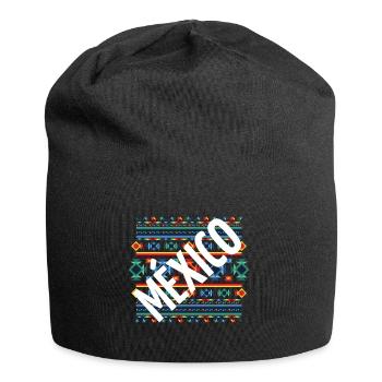 Cute and beloved Mexico - Jersey Beanie - black - Front