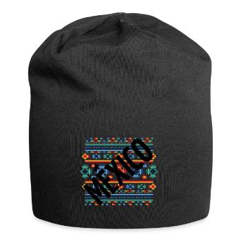 Cute and beloved Mexico - Jersey Beanie - black - Front