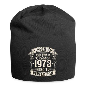 Octobre Né en 1973 Legends Anniversaire - Bonnet en jersey - noir - Devant