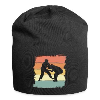 Judo vintage retro Judo Legend - Jersey Beanie - black - Front