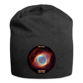 Eye of God - Helix Nebula (NGC 7293) - Jersey-Beanie - Schwarz - Vorne