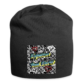 Expedition "GOOD_EARTH" - Shop WoW - 2023 - Jersey Beanie - black - Front