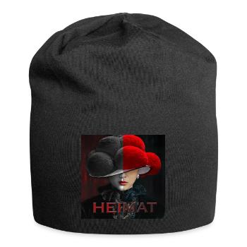 Schwarzwald Lady Art Heimat - Jersey-Beanie - Schwarz - Vorne