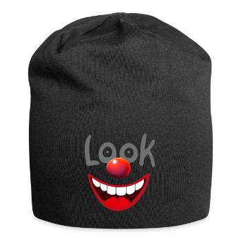 Clown Look - Jersey Beanie - black - Front