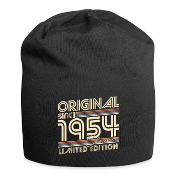 Original Since 1954 Vintage Birthday Gift - Jersey Beanie - black - Front