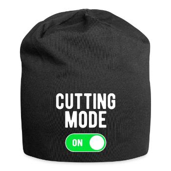 Mode de coupe ON Gym Musculation Poids Entraînement - Bonnet en jersey - noir - Devant