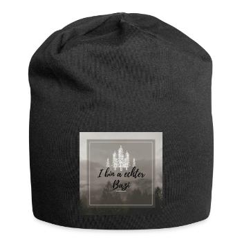 I'm a real Bazi - Jersey Beanie - black - Front