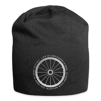 Gravel, Mountain Bike, Passion, Cycling - Jersey Beanie - black - Front