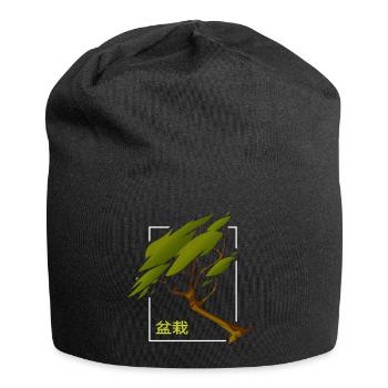 Bonsai Bonsai Garden Shohin Yamadori - Jersey Beanie - black - Front