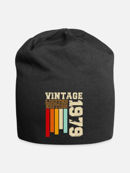 1979 - Jersey-Beanie - Schwarz