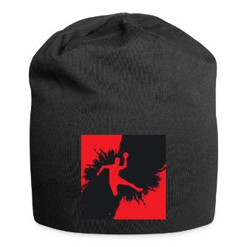 handball - Bonnet en jersey - noir - Devant