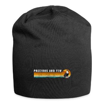 Tukan Tier Schnabel Vögel - Jersey-Beanie - Schwarz - Vorne