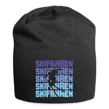Ski ski ski - Bonnet en jersey - noir - Devant