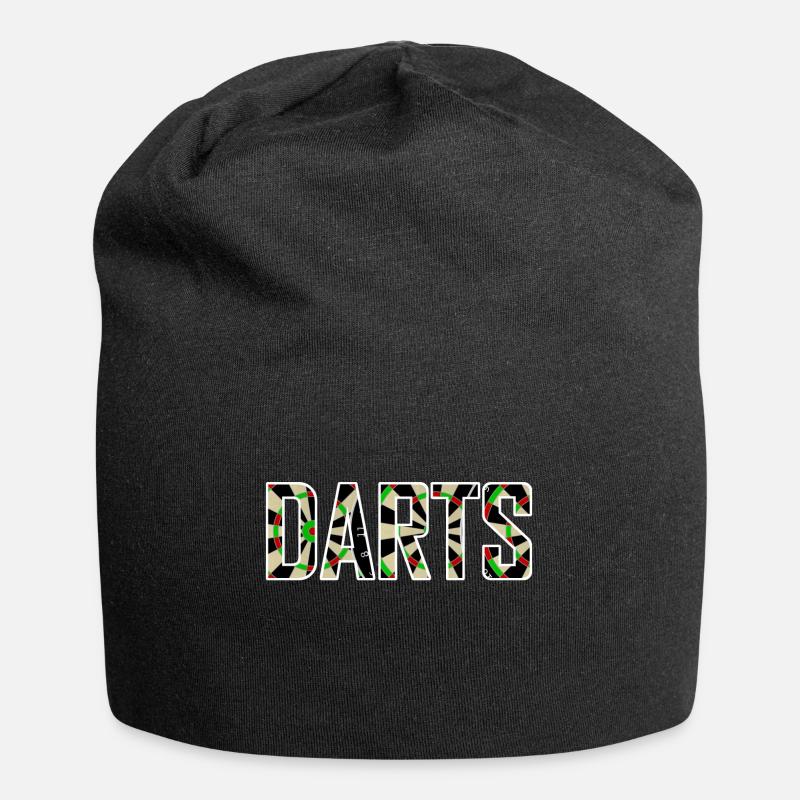 Dart - Jersey-Beanie - Schwarz