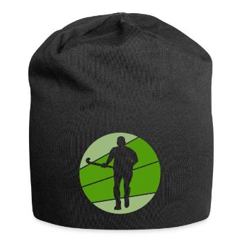 hockey field hockey players artificial turf hockey zone - Jersey Beanie - black - Front