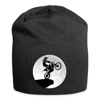 motocross universe motorcycle motorsport dirtbike - Jersey Beanie - black - Front