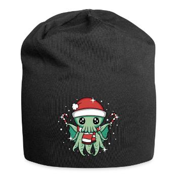 Christmas Cthulhu - Jersey Beanie - black - Front