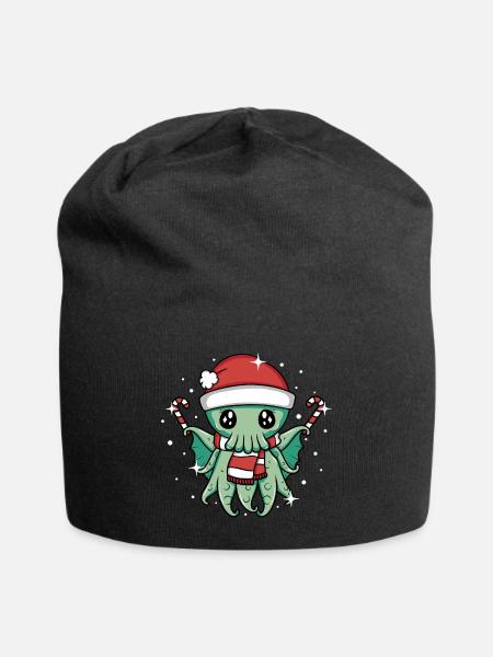 Noël Cthulhu - Bonnet en jersey - noir