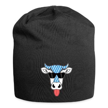 Vache Bavaroise - Bonnet en jersey - noir - Devant