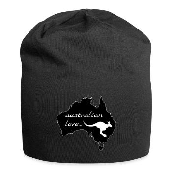 Australian Love Kangaroo - Bonnet en jersey - noir - Devant