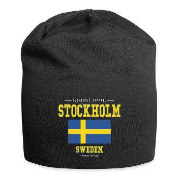 Stockholm - Bonnet en jersey - noir - Devant