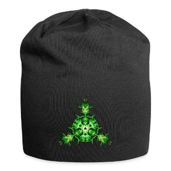 Force Shield, Power, Superhero, Fractal, Energy - Bonnet en jersey - noir - Devant